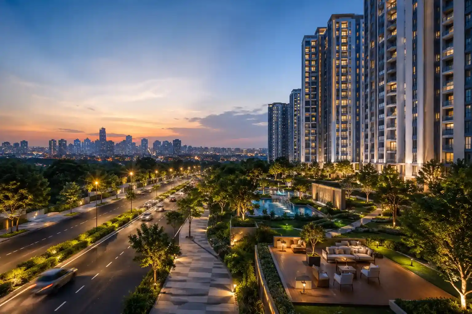 Hyderabad residential location