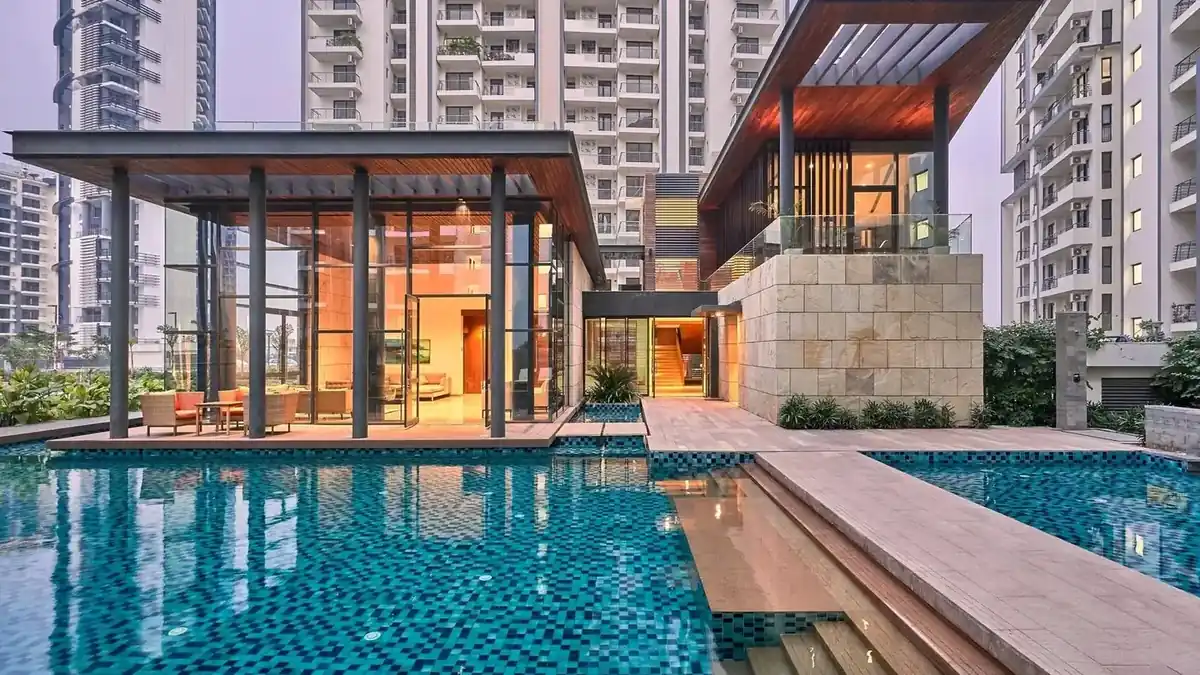 Premium amenities and lifestyle representation for Auro Realty projects