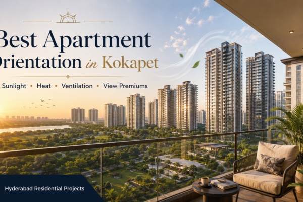 Best Apartment Orientation in Kokapet: Sunlight, Heat, Ventilation & View Premiums