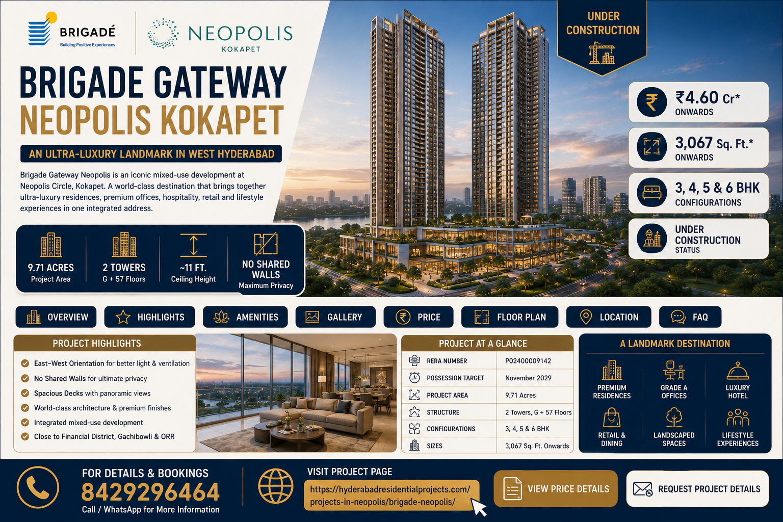 Brigade Neopolis – Location, Price, Floor Plan & 2026 Buyer Guide