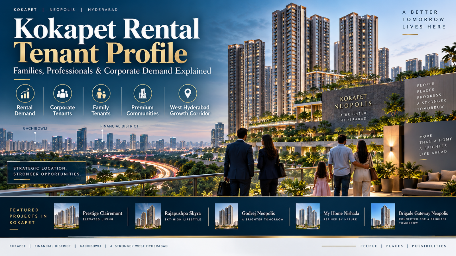 Kokapet Rental Tenant Profile