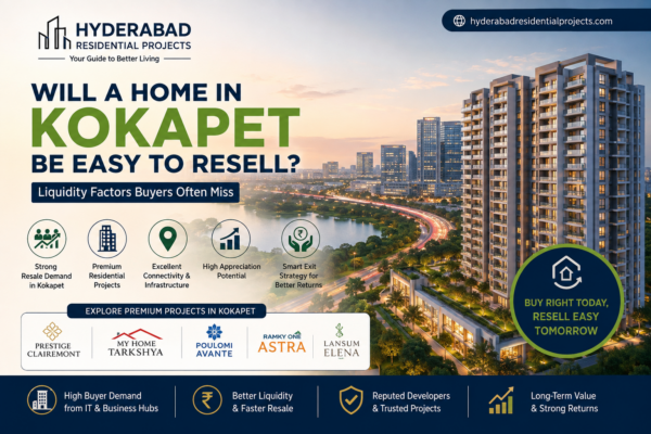 Will a Home in Kokapet Be Easy to Resell? Liquidity Factors Buyers Often Miss