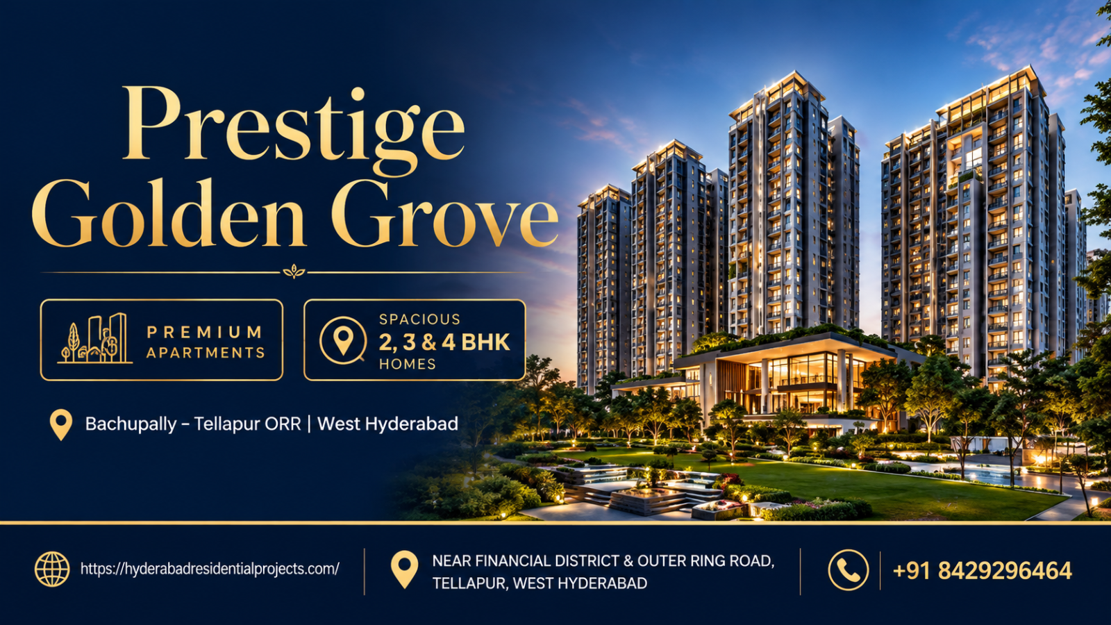 Prestige Golden Grove Tellapur: A Practical Guide for Buyers Who Want Comfort Without Overcomplicating the Decision