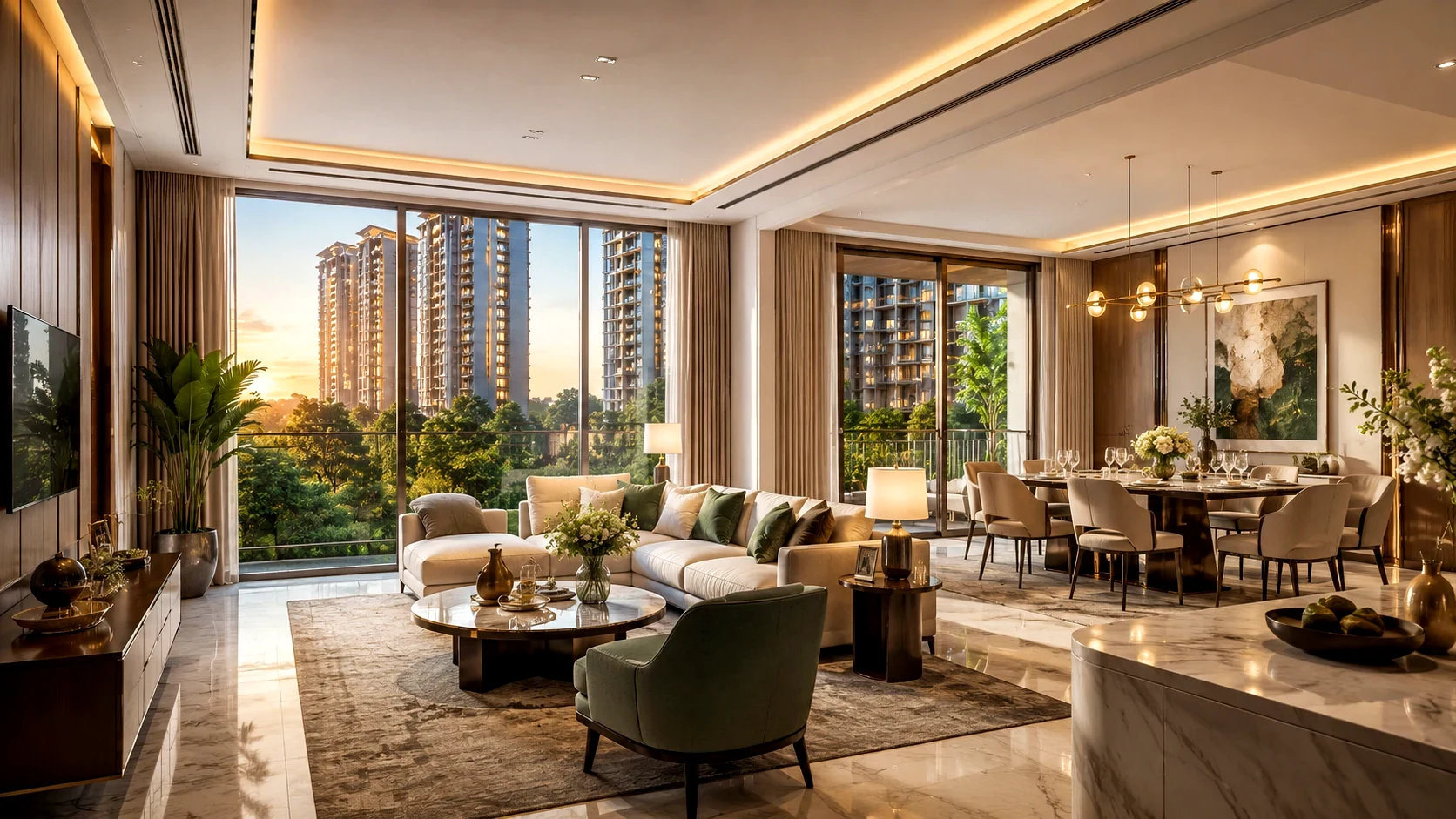 Indicative 3 BHK concept