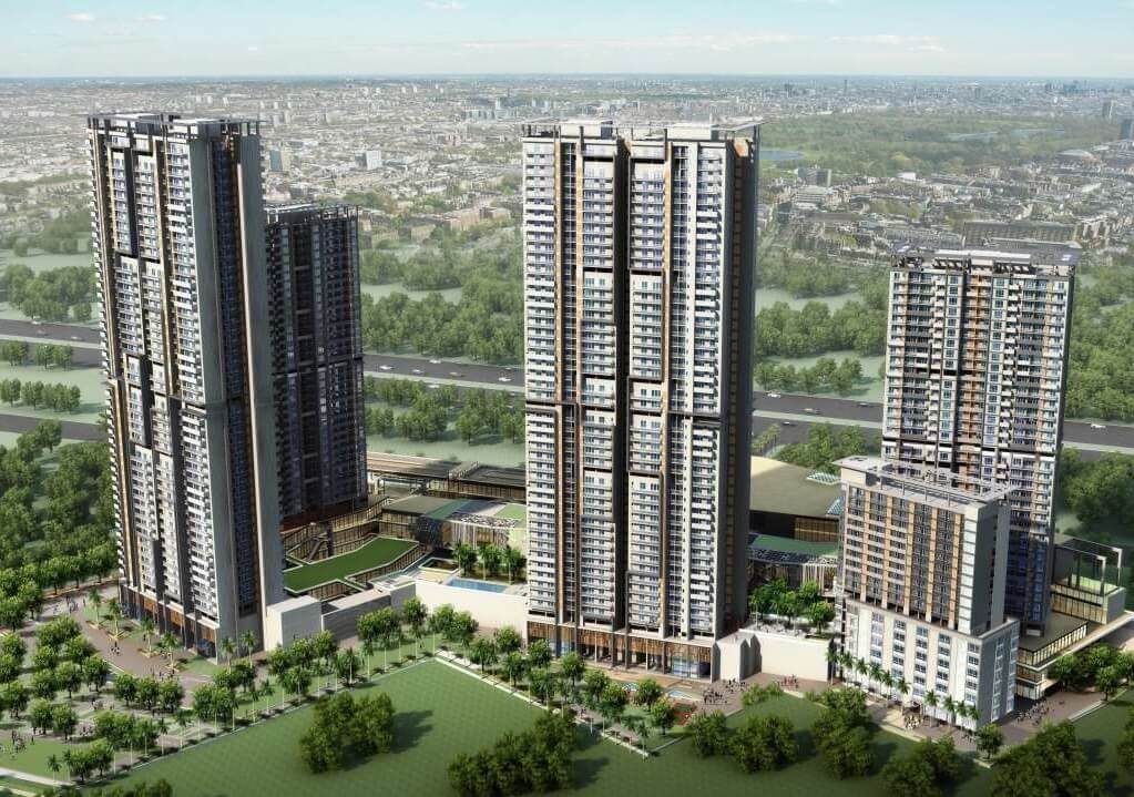 Prestige Golden Grove high-rise tower view